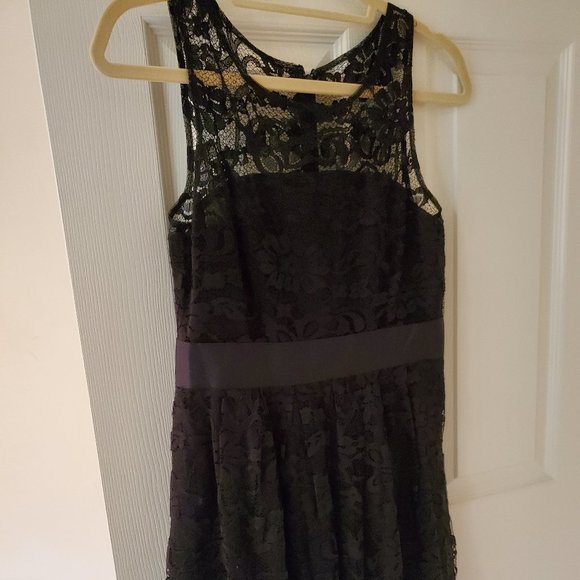 Black Lace Dress - Picture 1 of 2